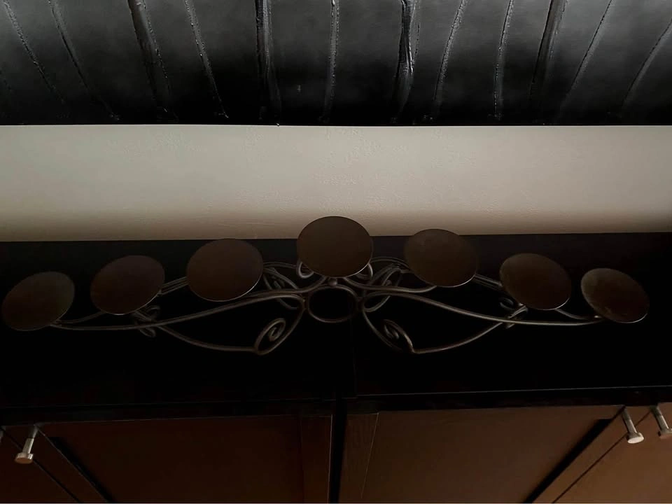 Decorative Metal Candle Holder (Holds 7 Candles) - photo 2