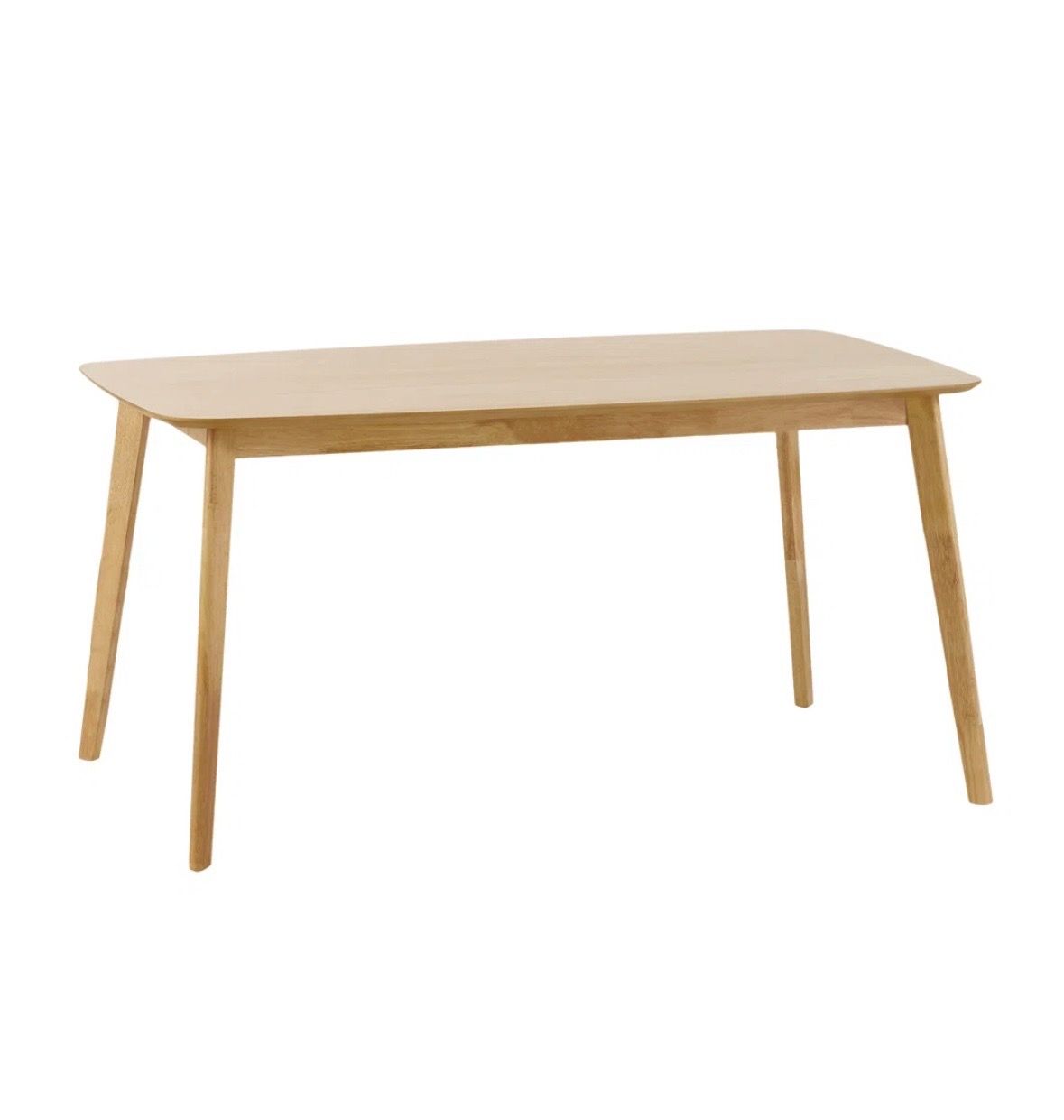 4 Person Dining Set - Like New - Natural Oak/Light Beige - photo 4