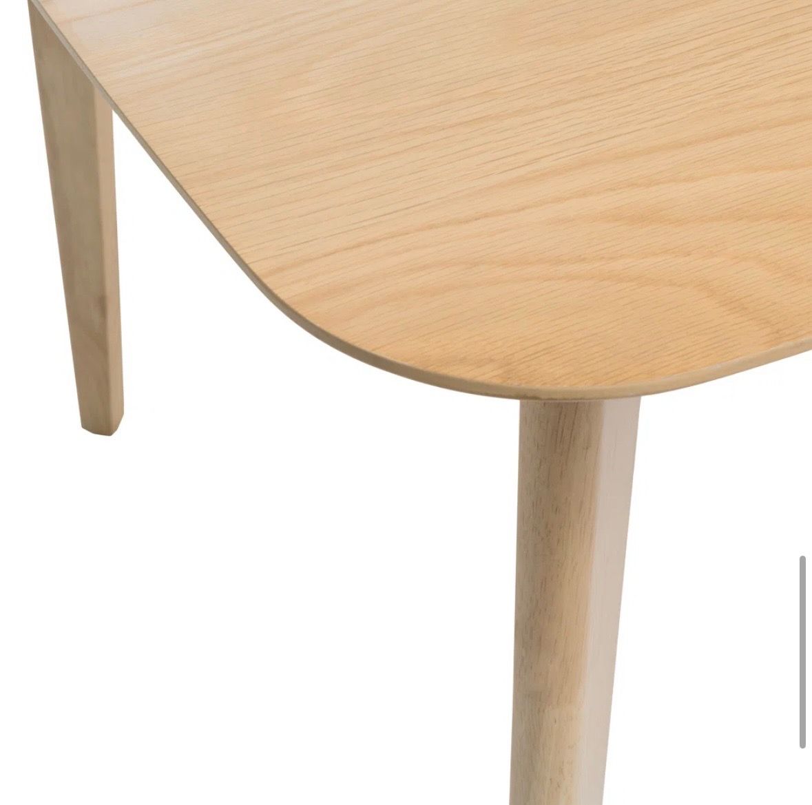 4 Person Dining Set - Like New - Natural Oak/Light Beige - photo 5