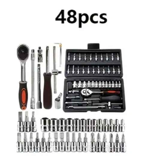 48 PCs Driver & Ratchet Tool Kit - photo 2
