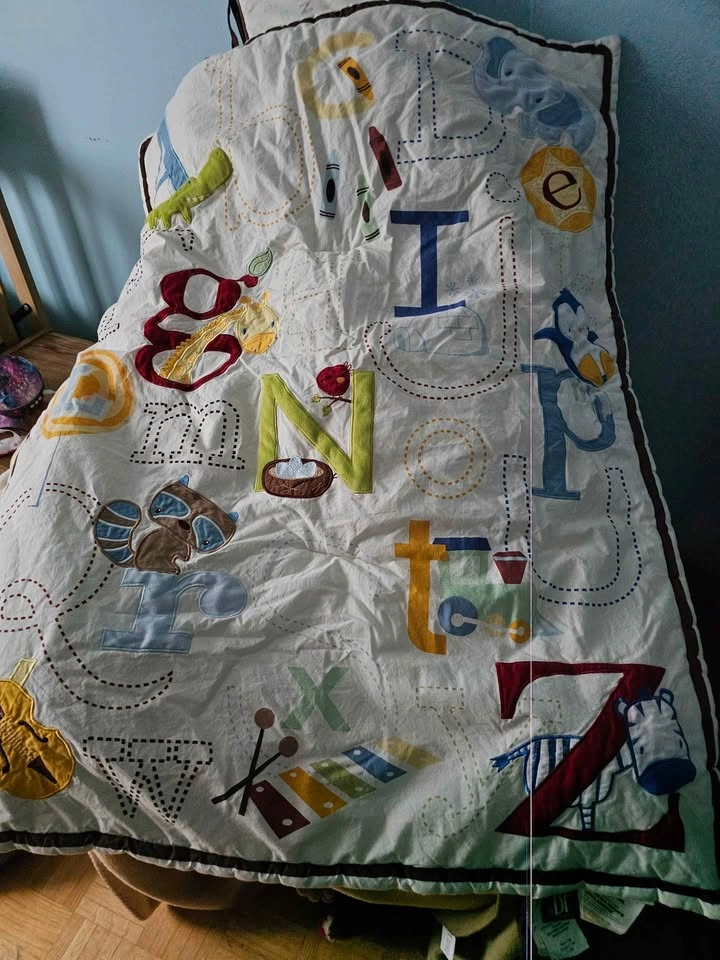 7 piece crib bedding set - photo 2