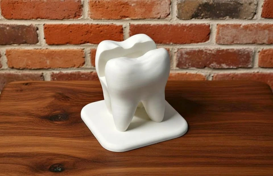 Dentist business card holder