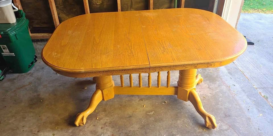 Solid Maple Kitchen/Dining Table 59"x41"x30"h