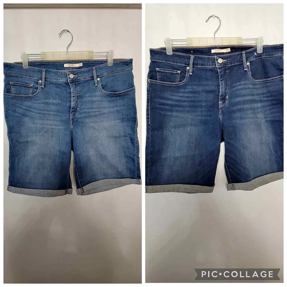 NEW Women's Levi's Bermuda Shorts Size 22W thumbnail