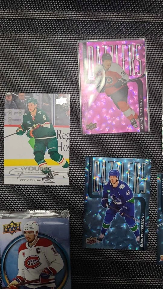 25-26 NHL Upper Deck Young Guns, Dazzlers, Outburst - photo 2