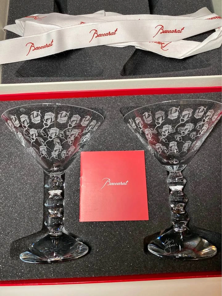RARE Baccarat Vega Martini Goblet Cocktail 🌱 - photo 2