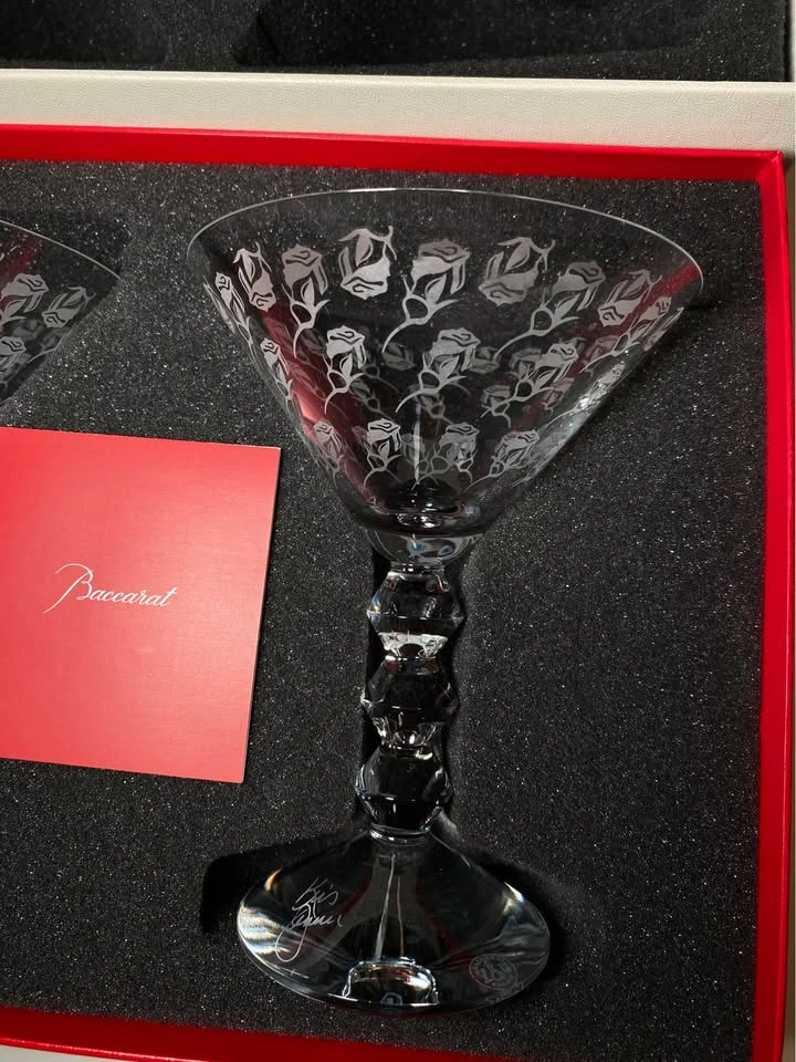 RARE Baccarat Vega Martini Goblet Cocktail 🌱 - photo 5