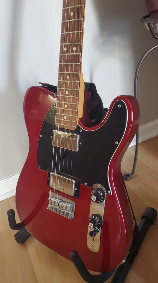 Fender Blacktop Telecaster HH - MIM 2011 - Candy Apple Red - photo 3