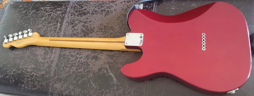 Fender Blacktop Telecaster HH - MIM 2011 - Candy Apple Red - photo 5
