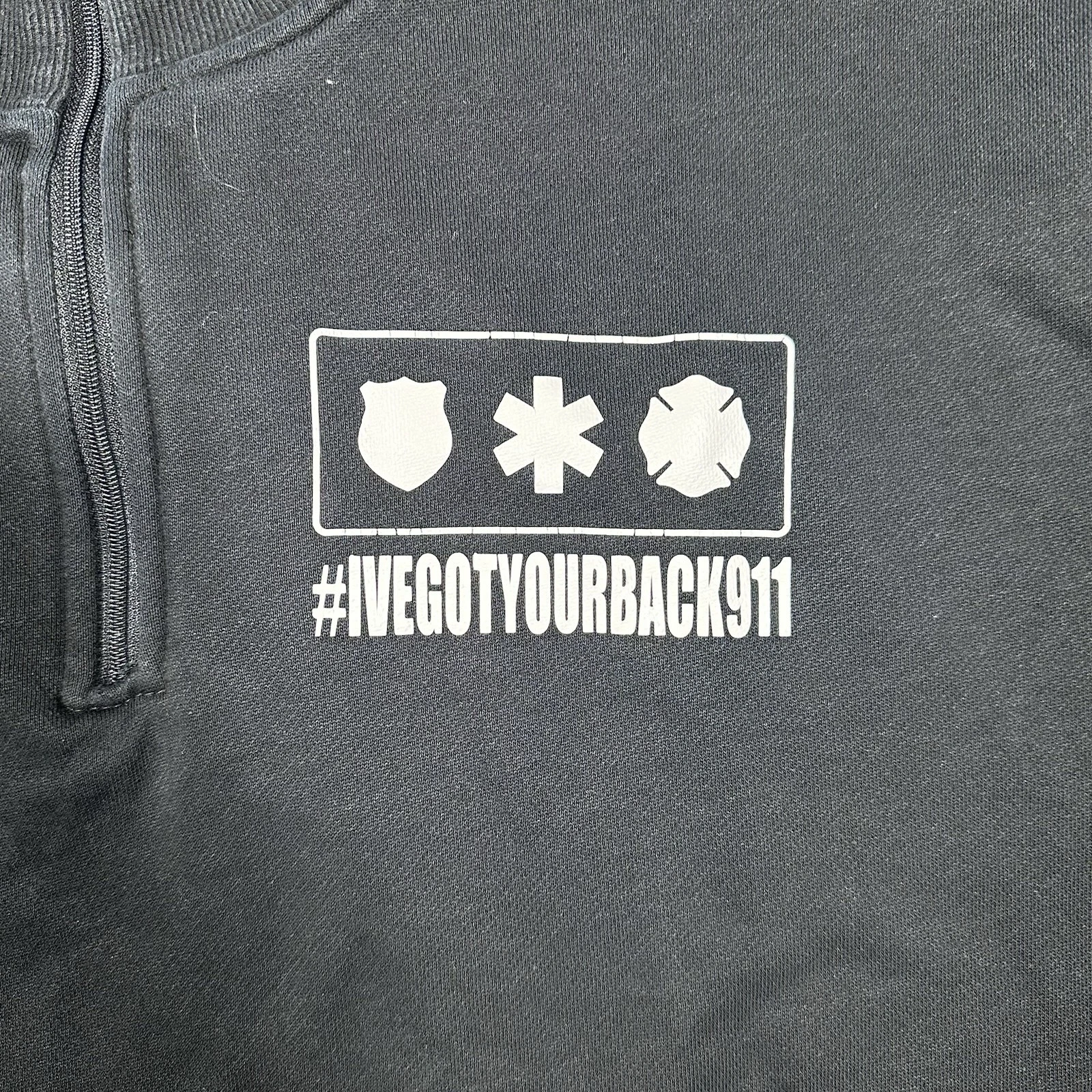 IVEGOTYOURBACK911 First Responder Support Quarter Zip L - photo 5