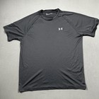 Under Armour Shirt Mens Black CoolSwitch Tech Tee Short Sleeve X