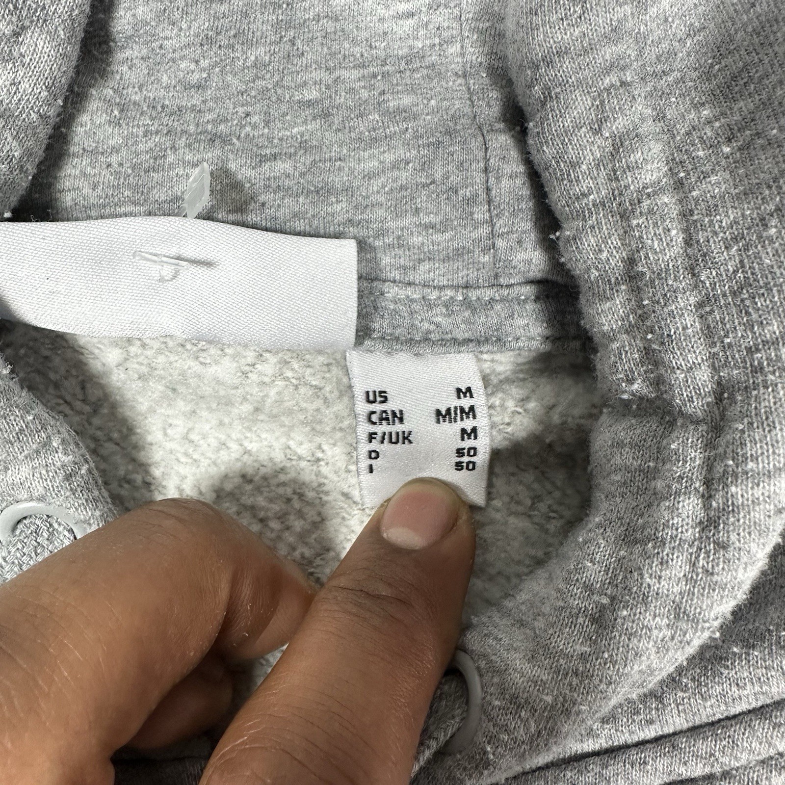 FILA Mens Hoodie Gray Pullover Sweatshirt [SIZE M] - photo 5