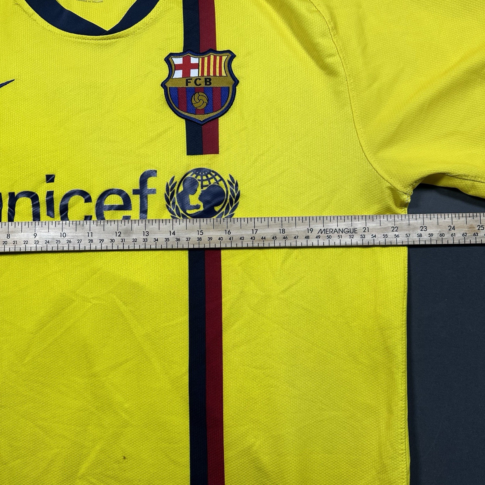 2008/2009 FC Barcelona Away Soccer Jersey - Boys XL - photo 5