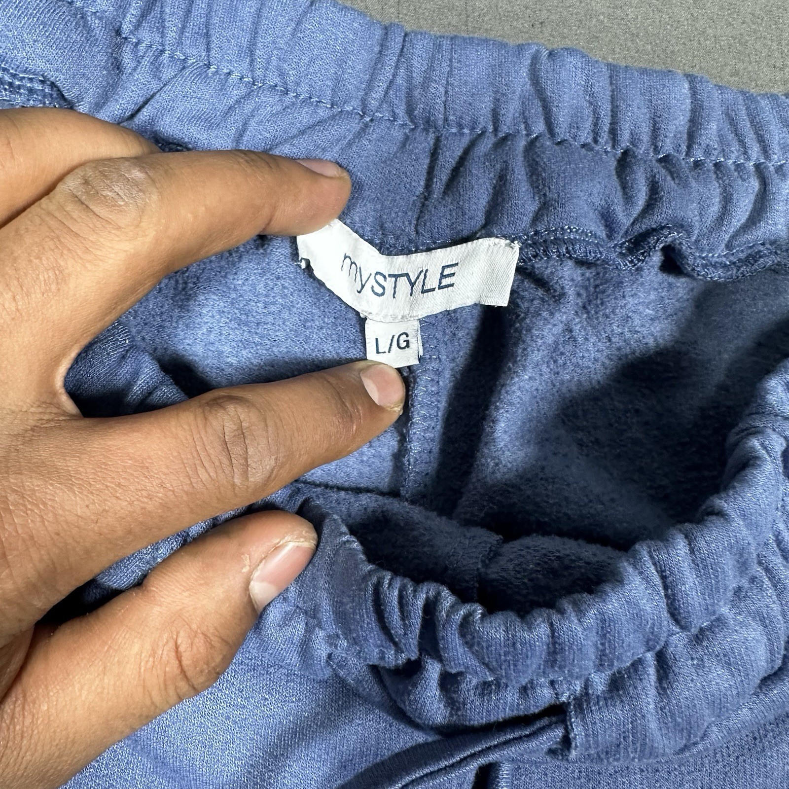 mySTYLE Women's Blue Jogger Sweatpants (Size L) - photo 3