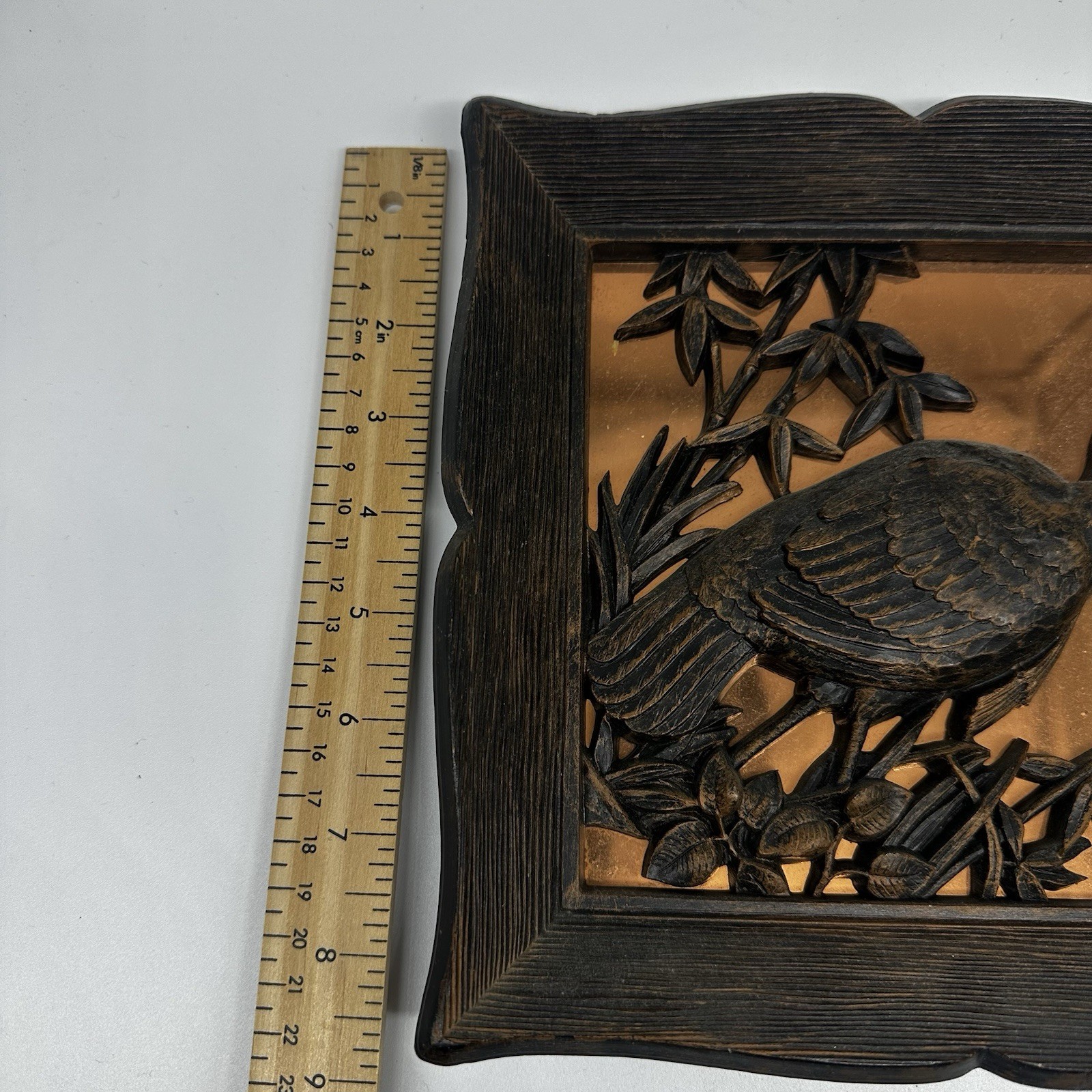 Woodland Turkey Copper Craft Plastic 3D Wall Decor DART USA 1963 - photo 5