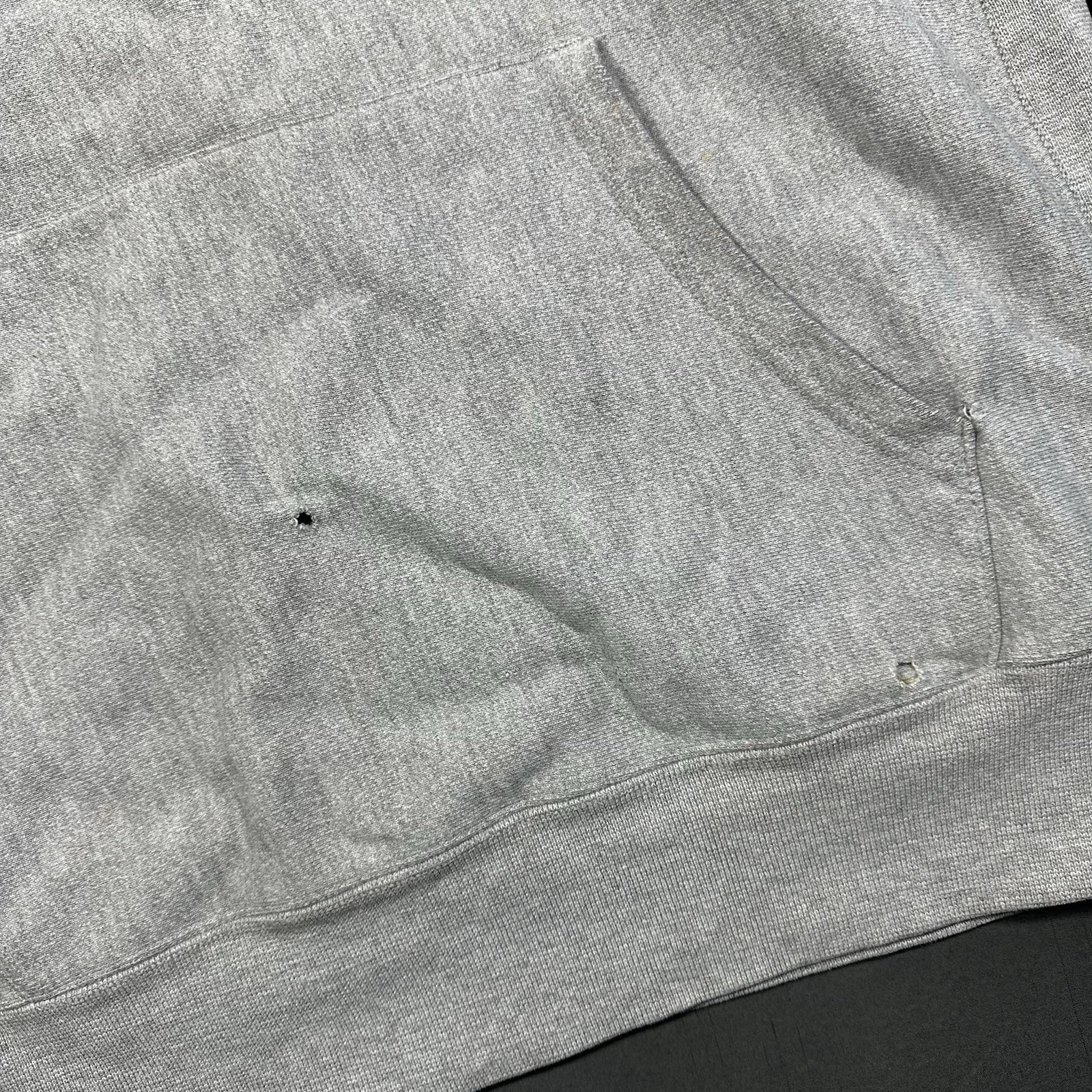 Champion Reverse Weave Embroidered Logo Hoodie - Women's L Gray - photo 4