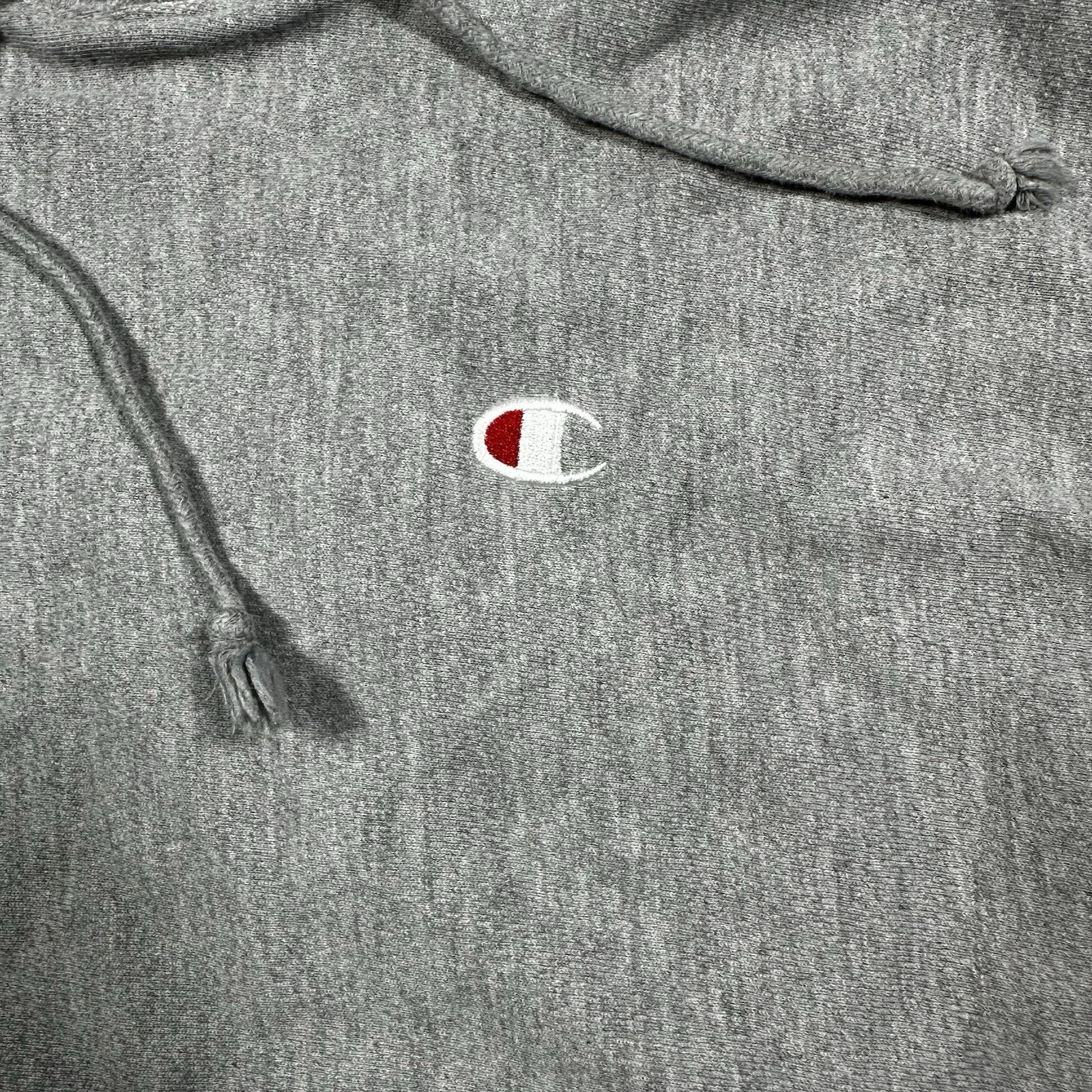 Champion Reverse Weave Embroidered Logo Hoodie - Women's L Gray - photo 5