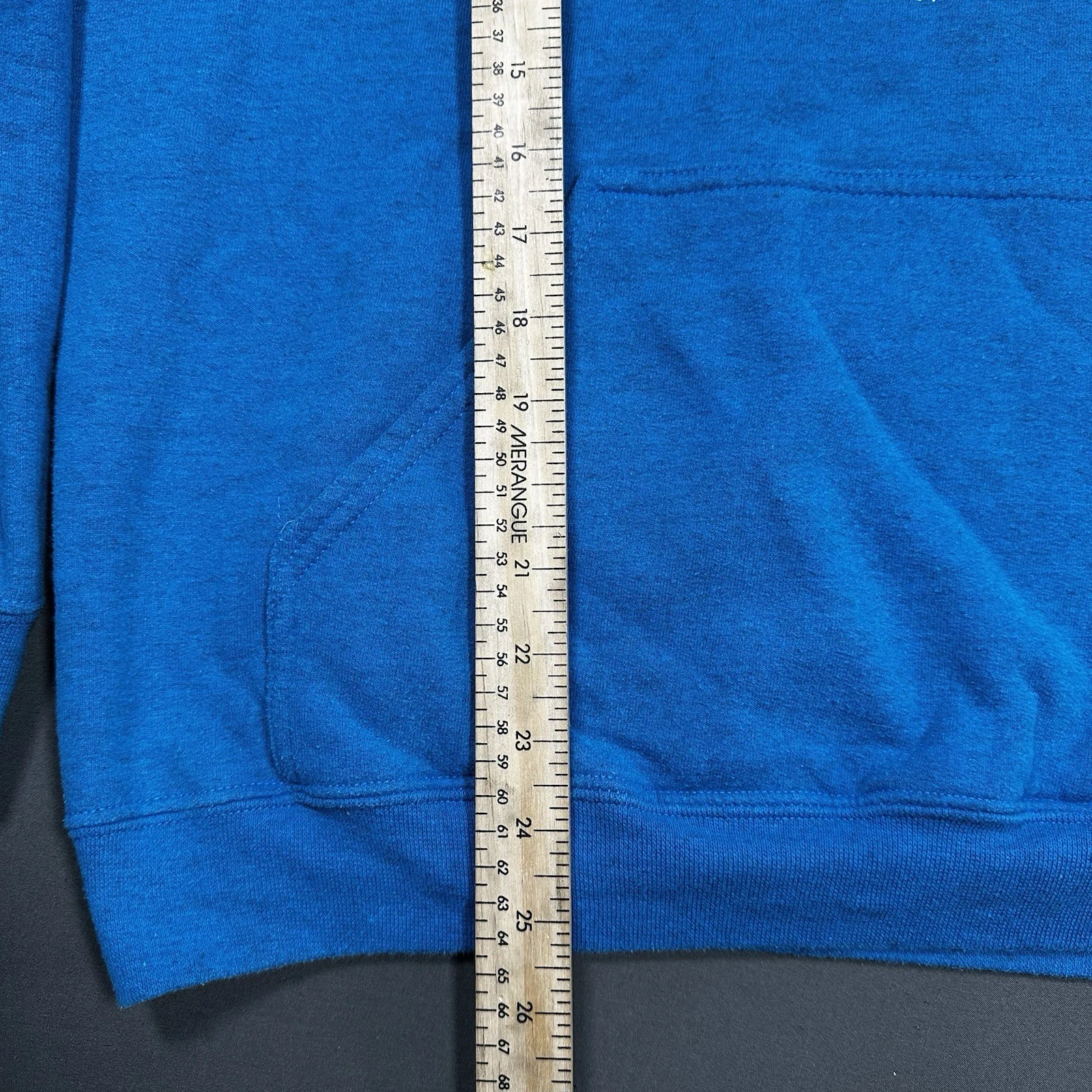 Silver Star BC Hoodie Blue Gildan Heavy Blend Mens M - photo 4