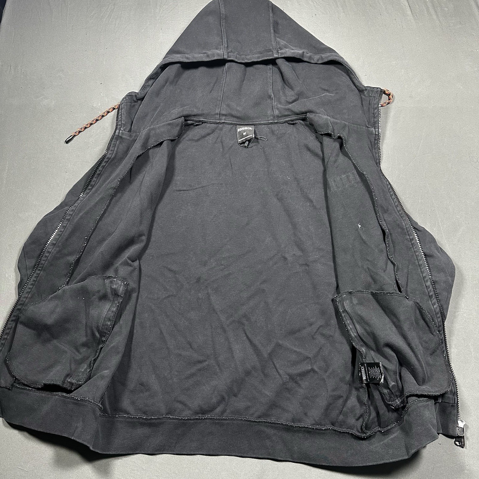 Hoodrich OG Limit Full Zip Hoodie / Black Size M - photo 3
