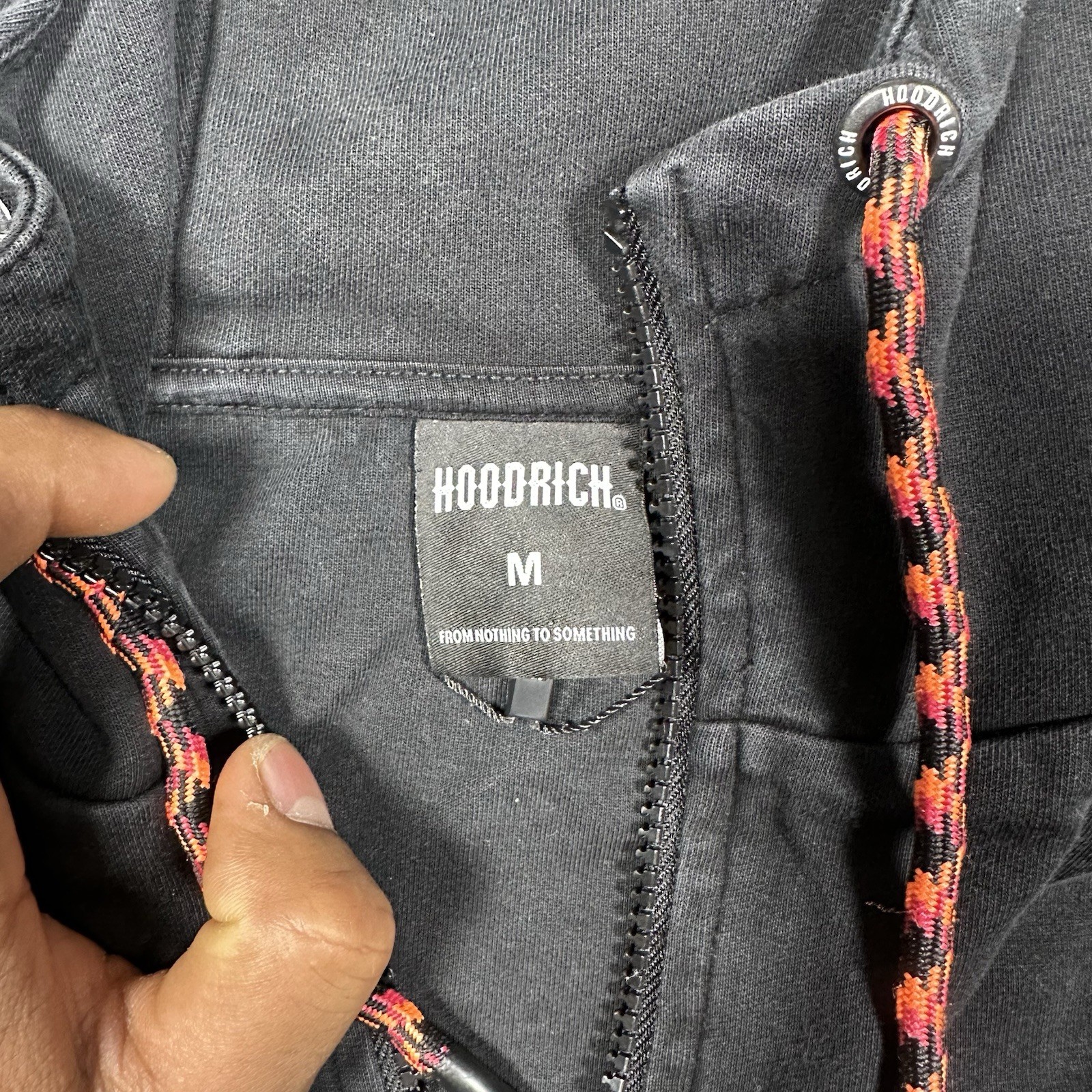 Hoodrich OG Limit Full Zip Hoodie / Black Size M - photo 5