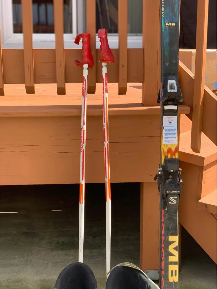 Ski's, boots and poles - photo 2