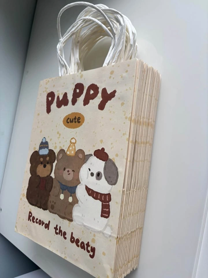 20 pcs Cute Puppy Bear Animal Paper Gift Bags - photo 2