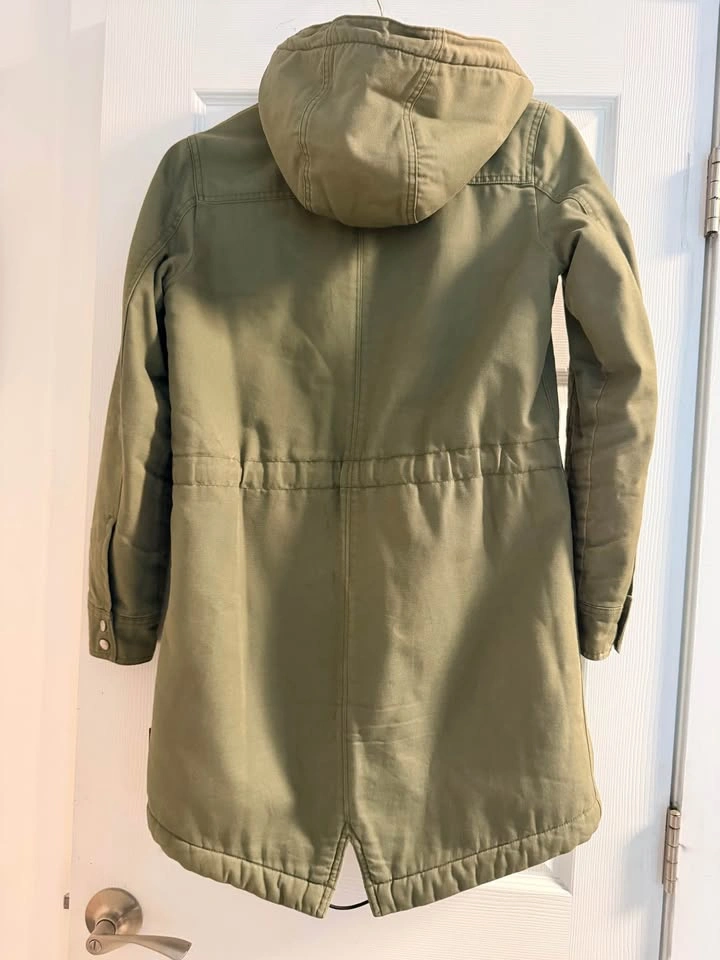 Patagonia xs canvas winter jacket green - photo 2