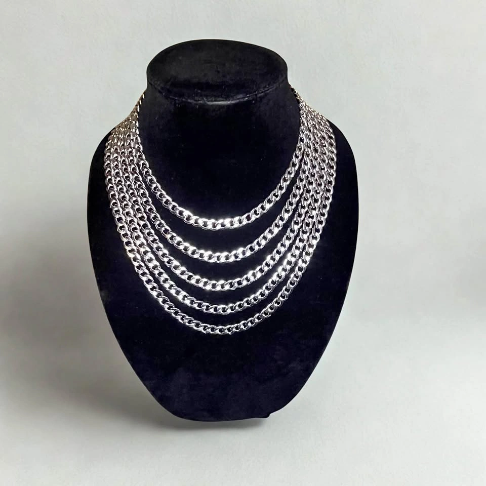 Custom Cuban Link Chains | 8mm | Stainless Steel | 16"-24"