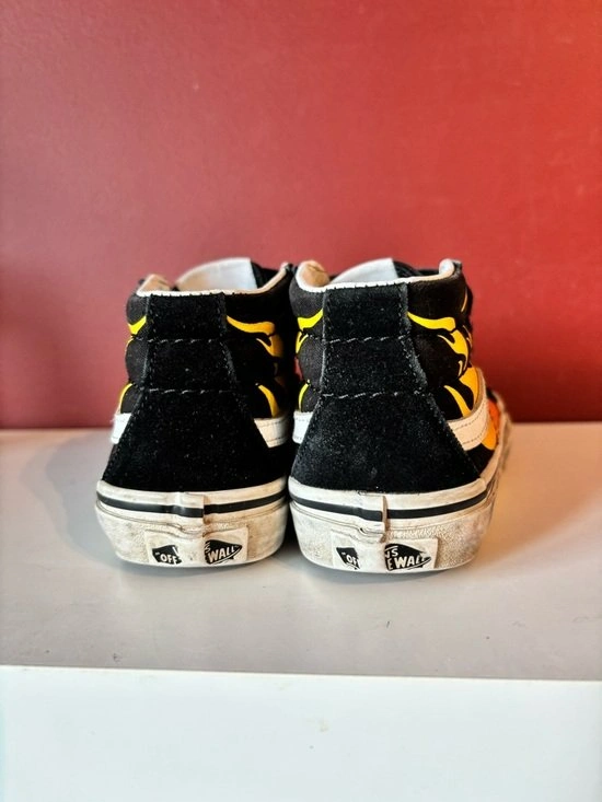 Vans Kids Sk8-Mid Reissue V Flame Logo Repeat Size 12.5 - photo 5