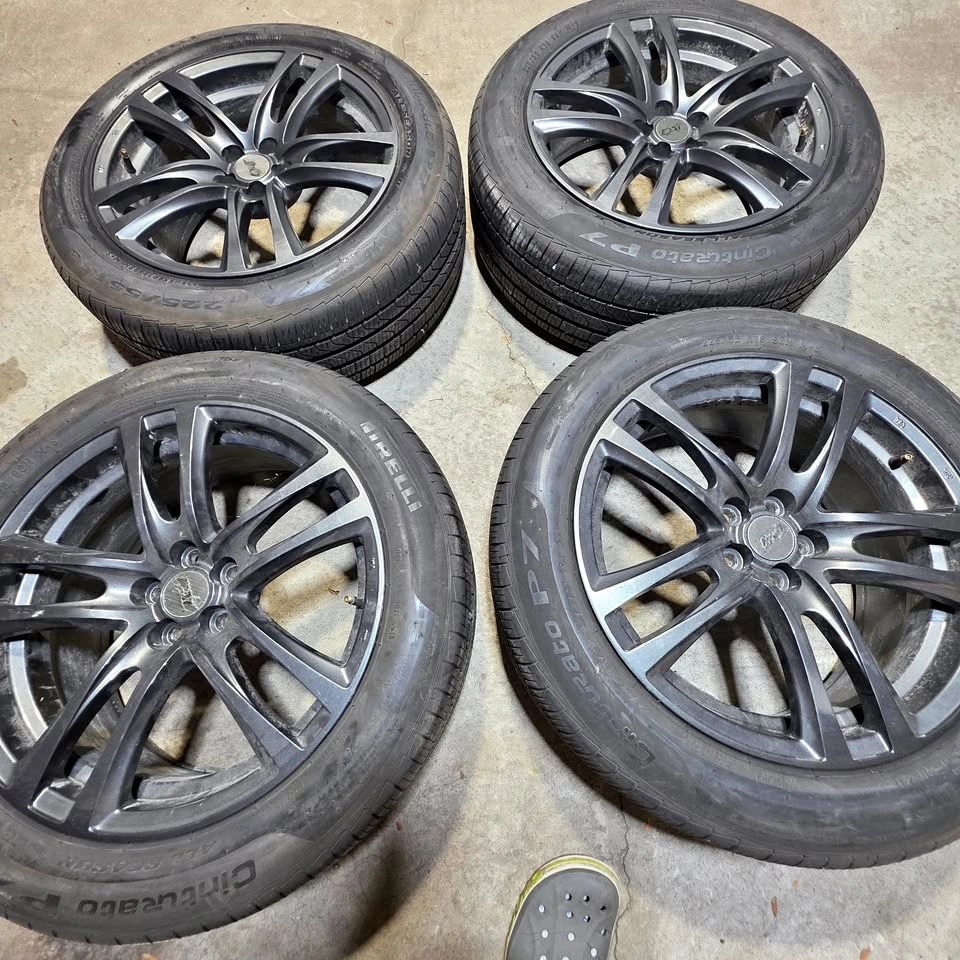225/55/18 Pirelli All Season Tires w/ Dai Alloy Rims 5x100