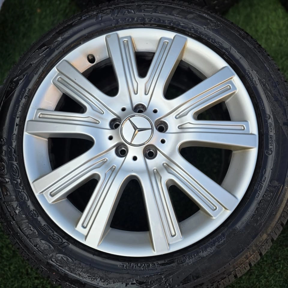255/50/19 Pirelli Tires with Mercedes Benz OEM Alloy Rims 5x112 - photo 5