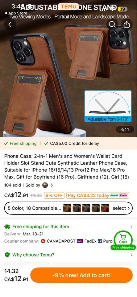 iPhone Case for iPhone 16/15/14/13 Pro/12 Pro Max/16 Pro Max - photo 5