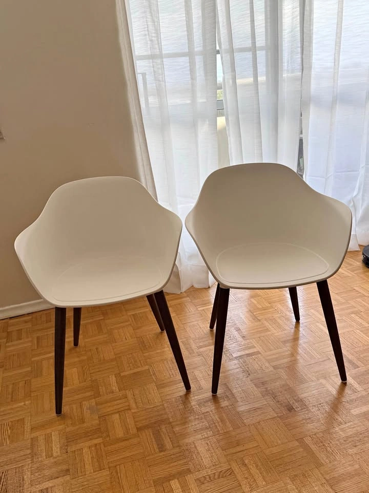 Modern White Chairs/dining chairs