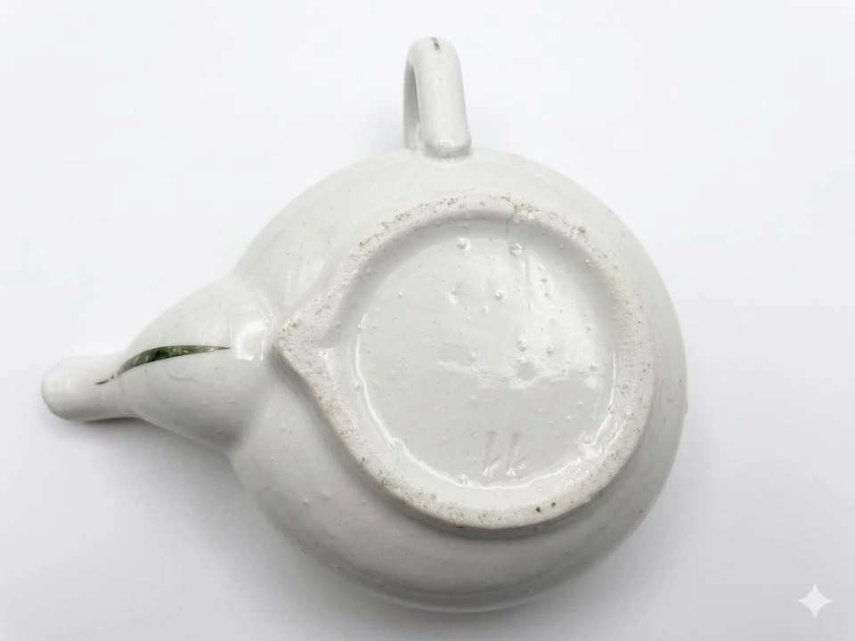 Antique Porcelain Feeder Cup - Red Cross WWI/Victorian - photo 3