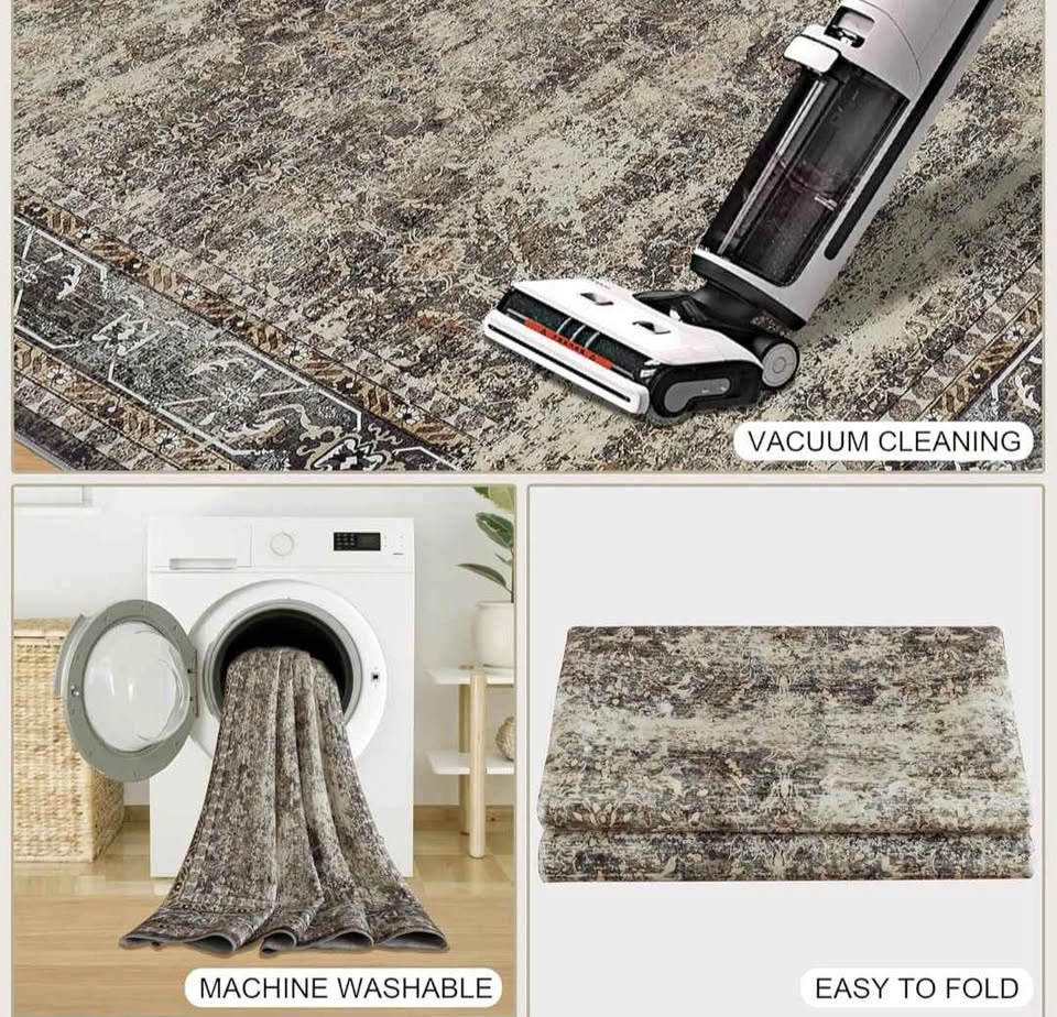 Brand new area rug 6 x 9 ft washable Pick up from Northside - photo 2