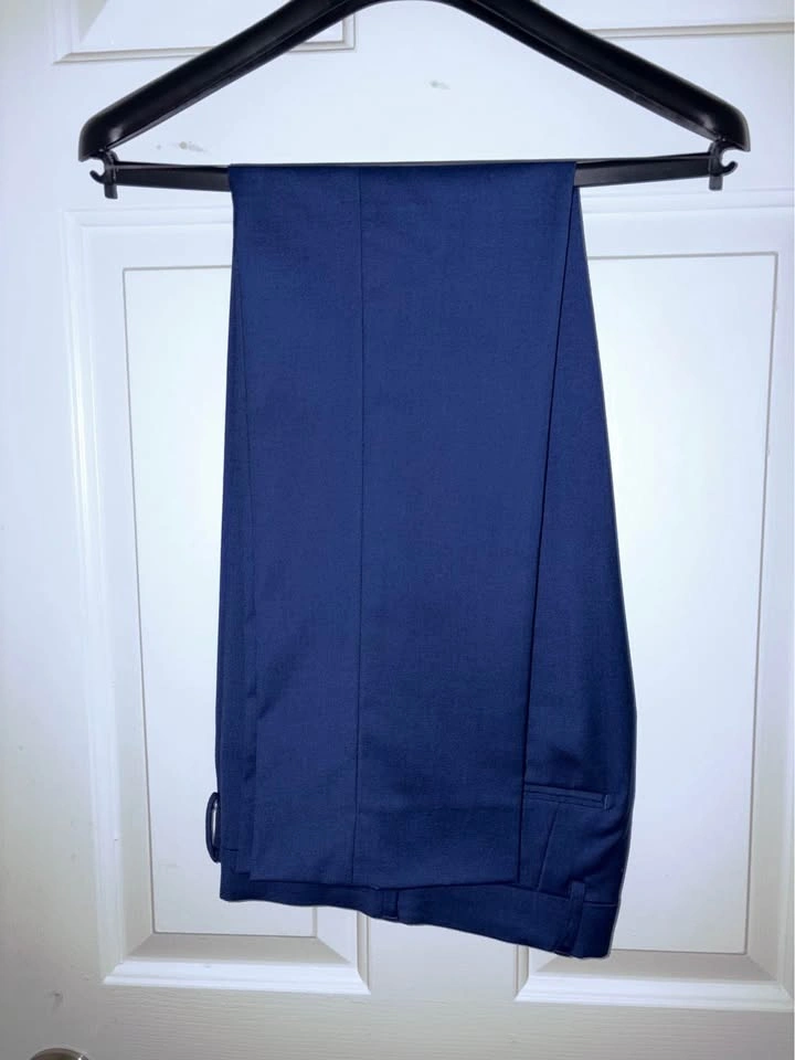 Navy Blue Slim Fit 2-Piece Suit - photo 4