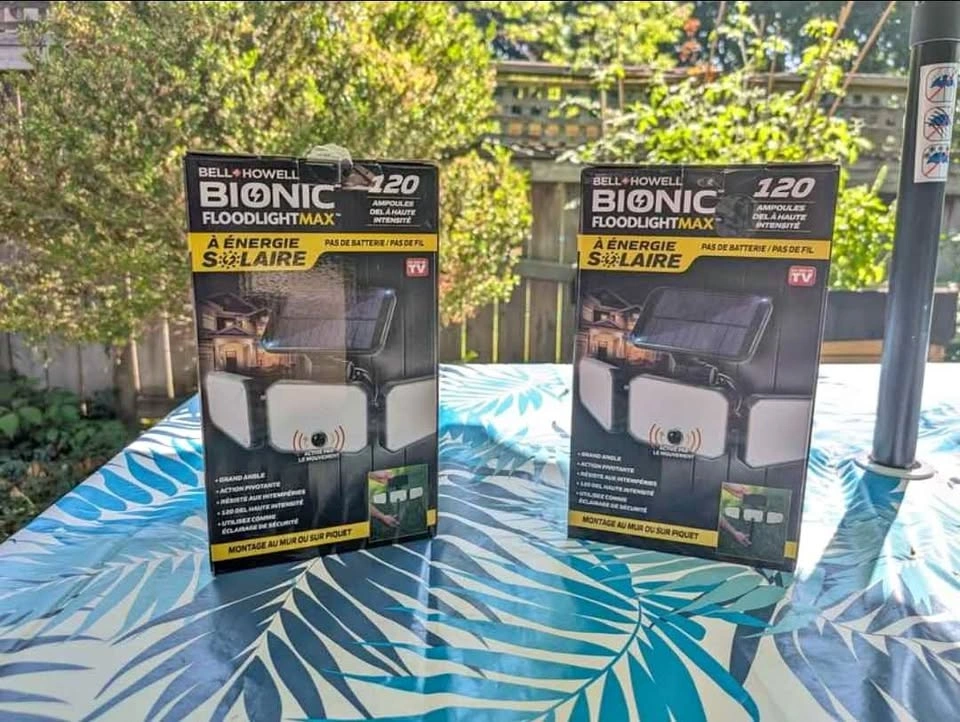 Outdoor lights. Bionic Lights $25 for Two