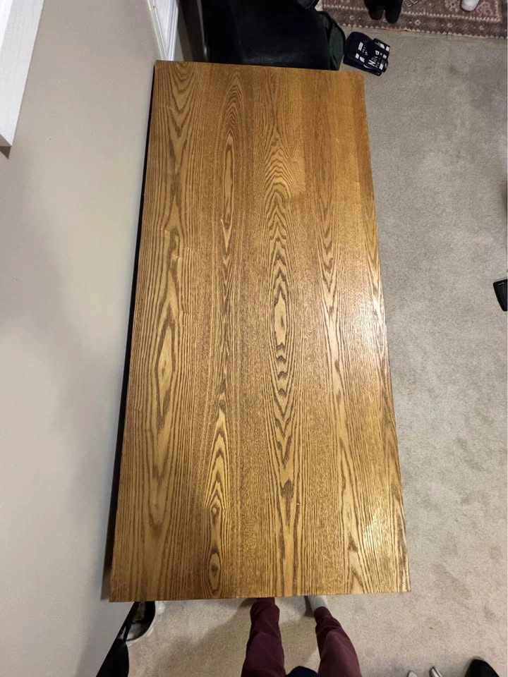 Industrial 3 Drawer Desk - photo 2