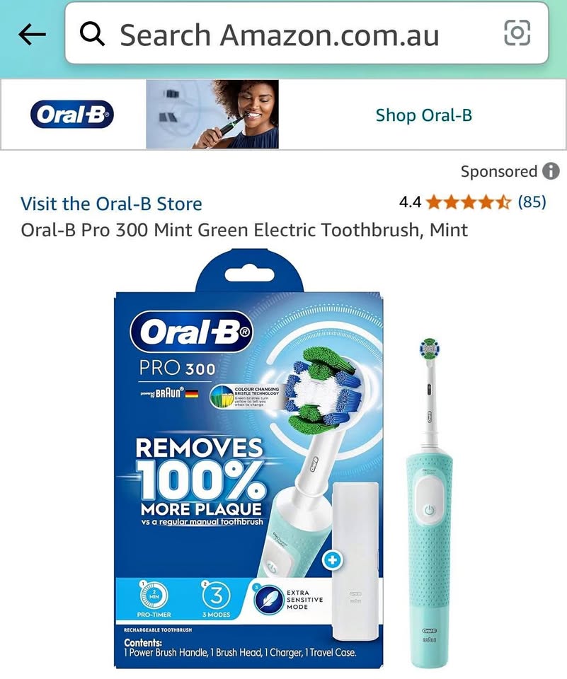 Price firm - Oral-B Vitality Pro - electric toothbrush, blue