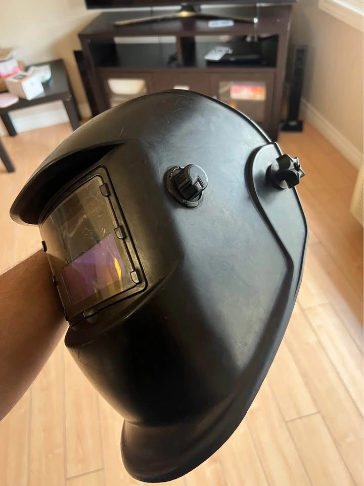 POWERFIST Black Variable-Shade Auto-Darkening Welding Helmet - photo 2