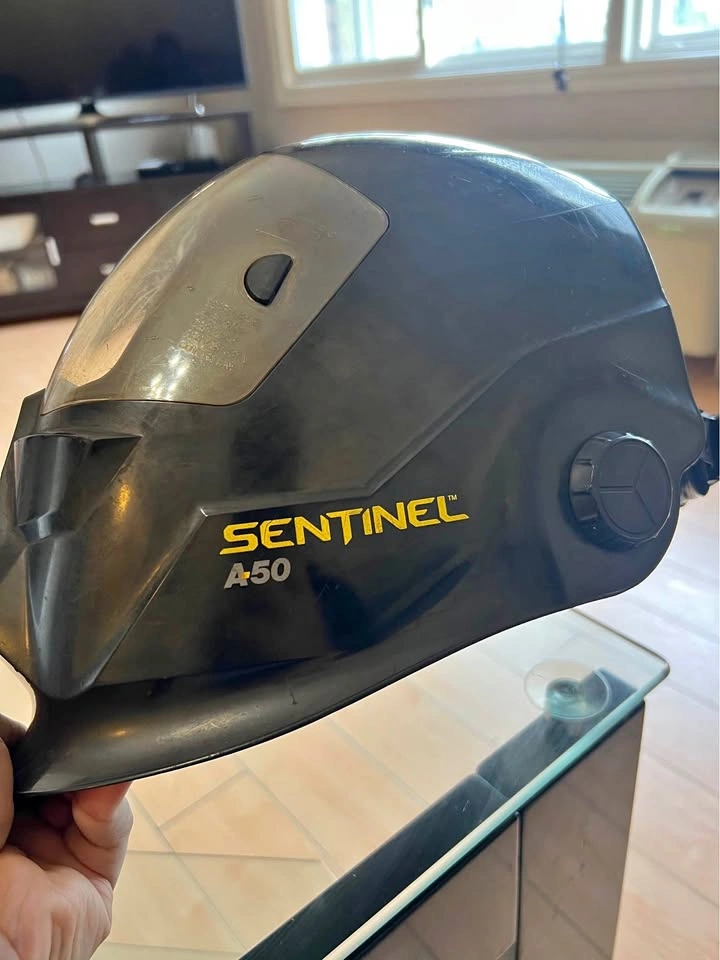 ESAB Sentinel A50 Welding Helmet + Extra Lenses & Batteries