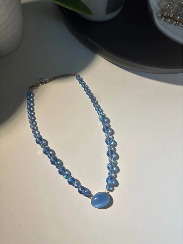Blue Gem Necklace - photo 5