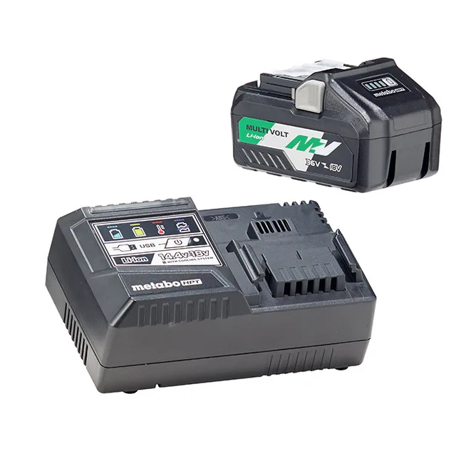 Metabo HPT MultiVolt Battery Charger with Battery thumbnail