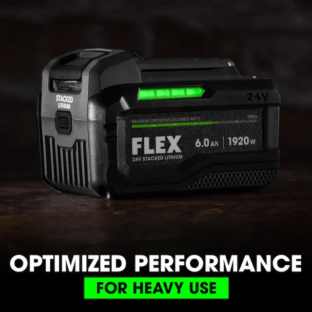 FLEX 24V 6.0 Ah Battery for Power Tools image indicator(2)