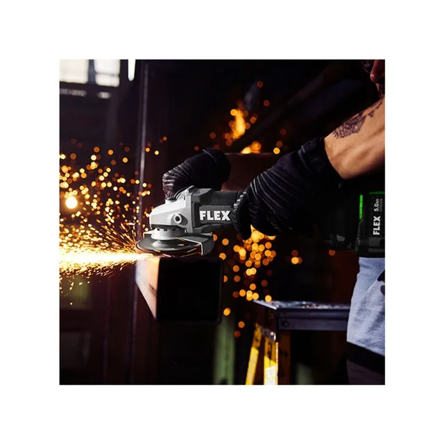 Brand NEW FLEX 24v FX3171A-Z 5" Angle Grinder image indicator(5)