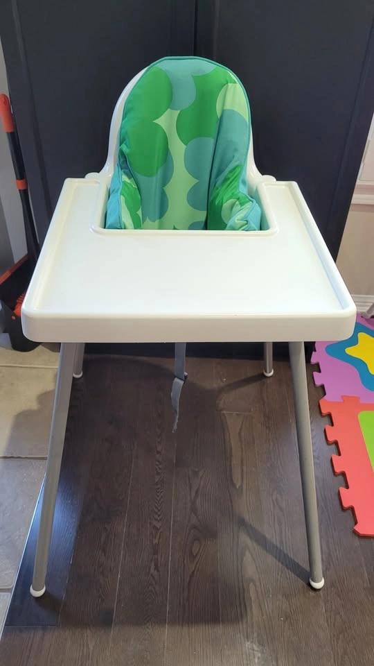 Ikea High chair with tray and cushion - photo 4
