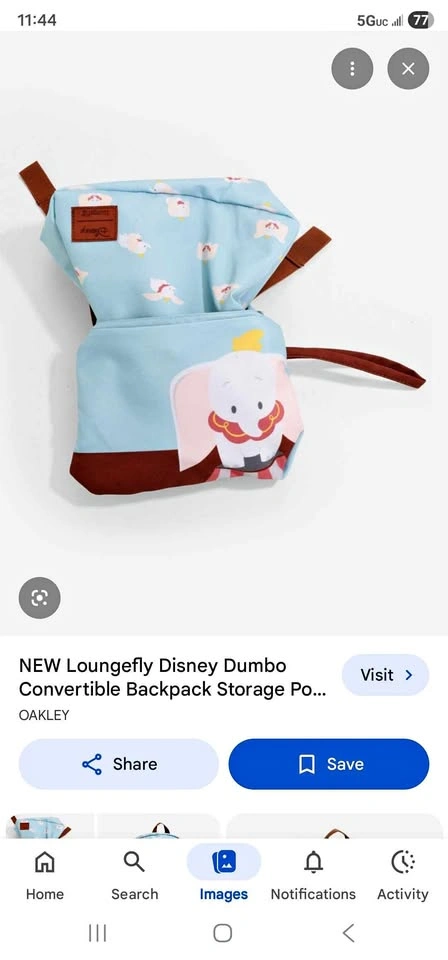 Disney Dumbo Loungefly Backpack