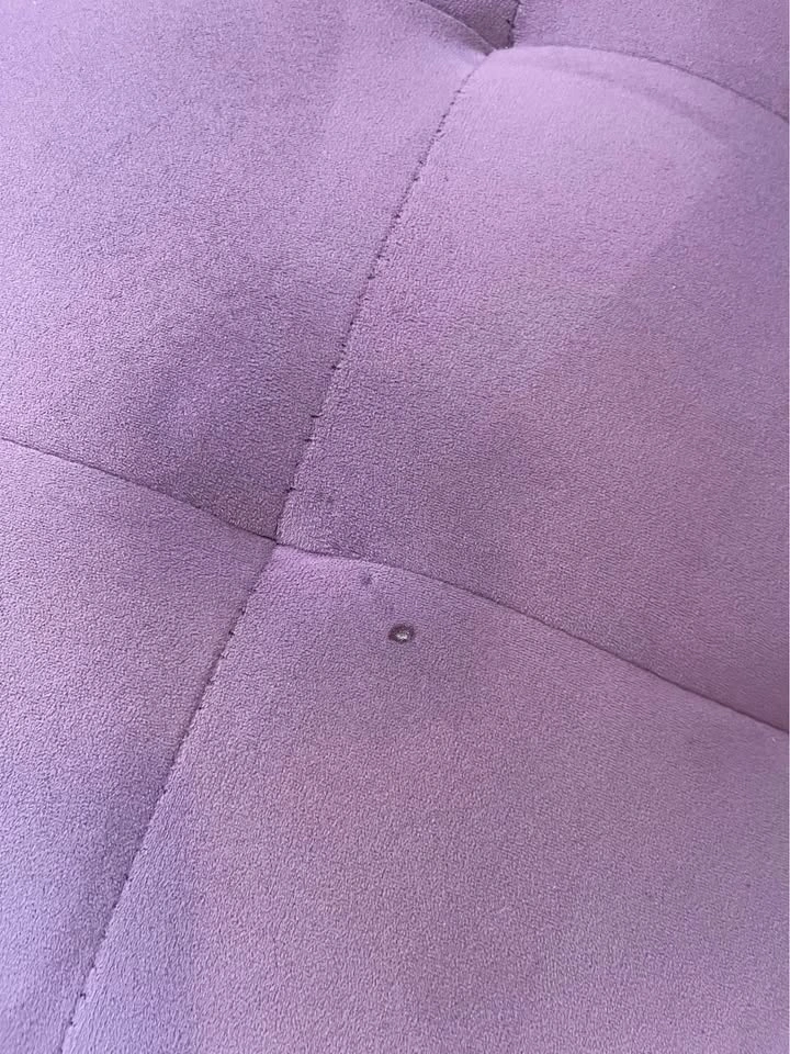 Purple Velvet Couch - photo 4
