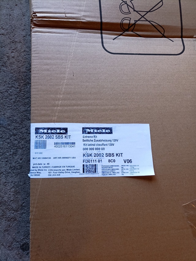 Miele KSK 2002 SBS KIT