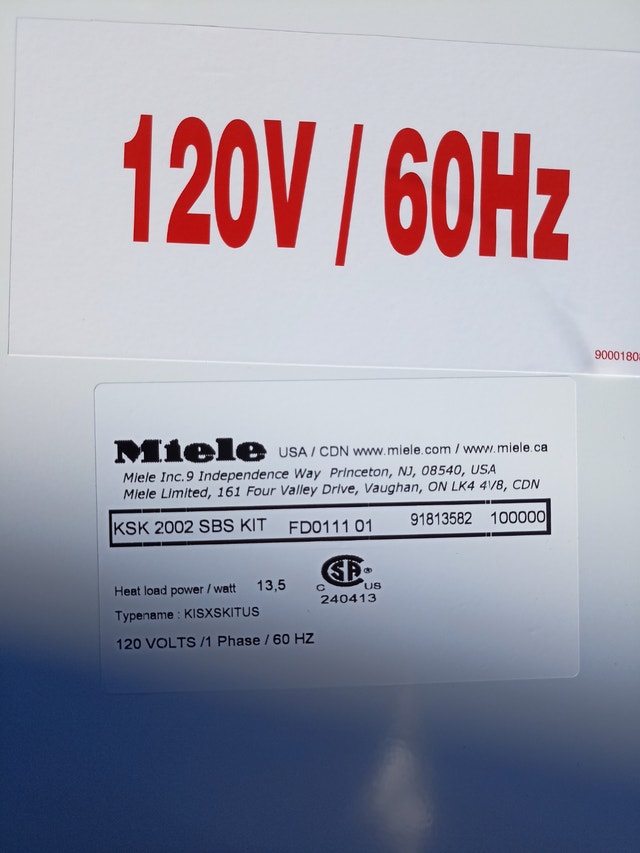 Miele KSK 2002 SBS KIT - photo 5
